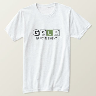 Camiseta Periodic Table 'Golf Is My Element' Science Humor 