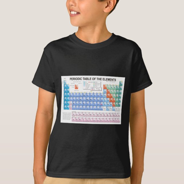 Camiseta Periodic Table Of Elements Fully Updated _1  (Frente)