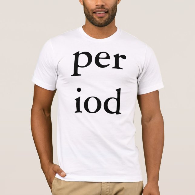 Camiseta período t 2 (Frente)