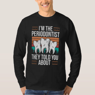 Camiseta Periodontista Enxaguante Bucal Dentista Dente Peri