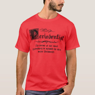 Camiseta Periodontista Mestre Medieval