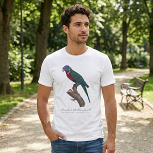 Camiseta Periquito-arco-íris fêmea, Trichoglossus moluccanu