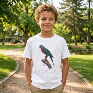 Camiseta Periquito-arco-íris fêmea, Trichoglossus moluccanu