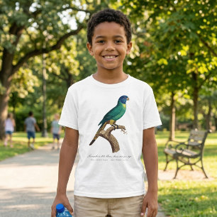 Camiseta Periquito-arco-íris jovem Trichoglossus moluccanus