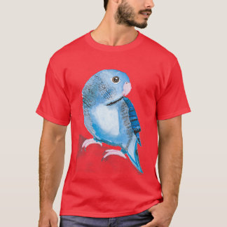 Camiseta Periquito Linizado por Aquarela