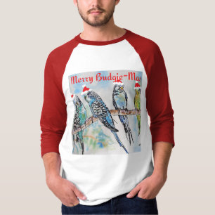 Camiseta Periquito Natal Alegre Periquito-mas