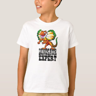 Camiseta Perito de Dino do Dilophosaurus