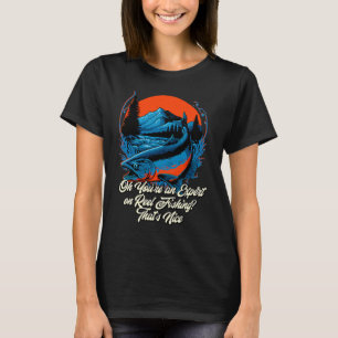 Camiseta Perito em Pesca no Pescador de Carretel