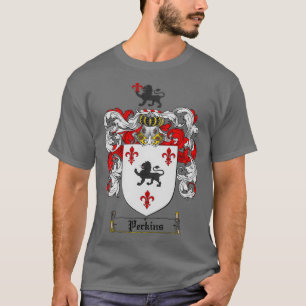 Camiseta Perkins Family Crest Perkins Casaco de Braços