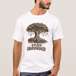 Camiseta Permaneça Enraizado