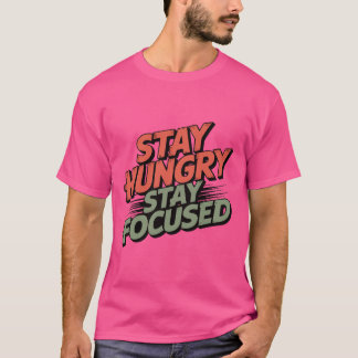 Camiseta pERMANEÇA fAMINTTO, pERMANEÇA fOCADO