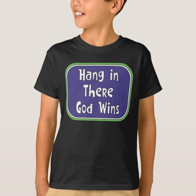 Camiseta Permaneça Firme - Deus Vence (Frente)