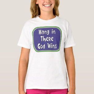 Camiseta Permaneça Firme - Deus Vence