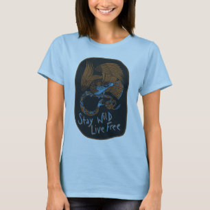 Camiseta Permaneça selvagem