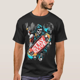 Camiseta Permaneça vivo