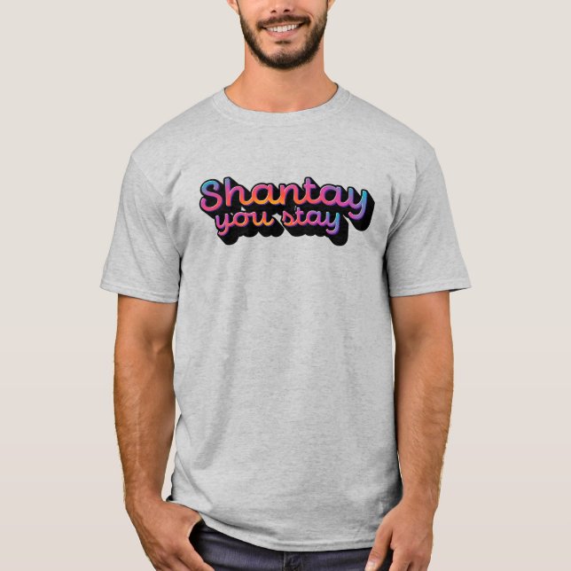 Camiseta Permaneçam aí (Frente)