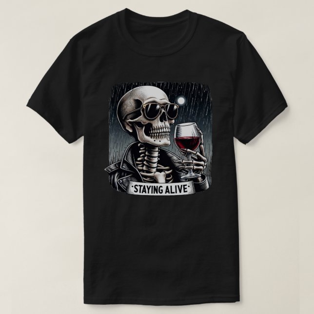 Camiseta Permanecendo Vivo (Frente do Design)