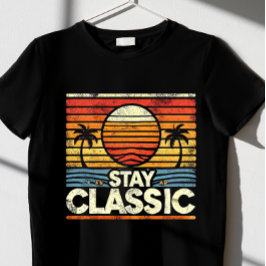 Camiseta Permanecer clássico