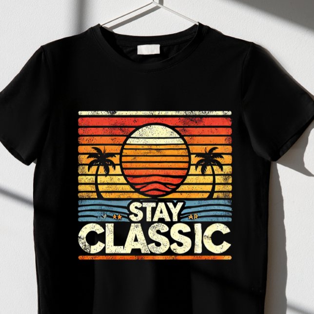 Camiseta Permanecer clássico (Criador carregado)