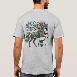 Camiseta permanecer selvagem