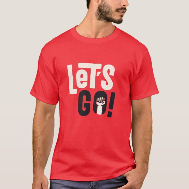 Camiseta Permitir &#39;s Ir (Frente)