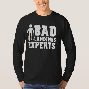 Camiseta Perna legal Quebrada Para Homens Mulheres Quebrada