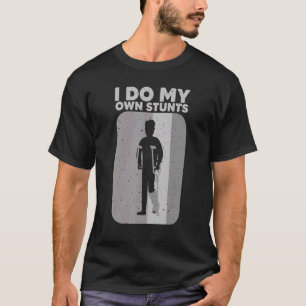 Camiseta Perna legal Quebrada Para Homens Mulheres Quebrada