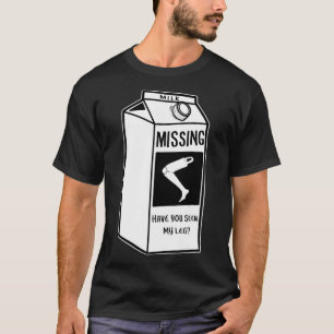 Camiseta Perna Prostética Desaparecida Deficientes Present