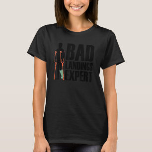 Camiseta Perna Quebrada Legal Para Homens Mulheres Tornozel