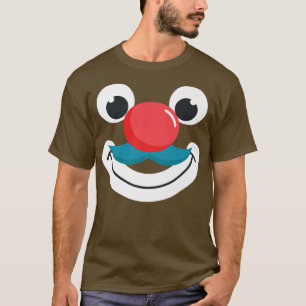 Camiseta Pernalonga Palhaçada Nariz De Halloween Circus Clo