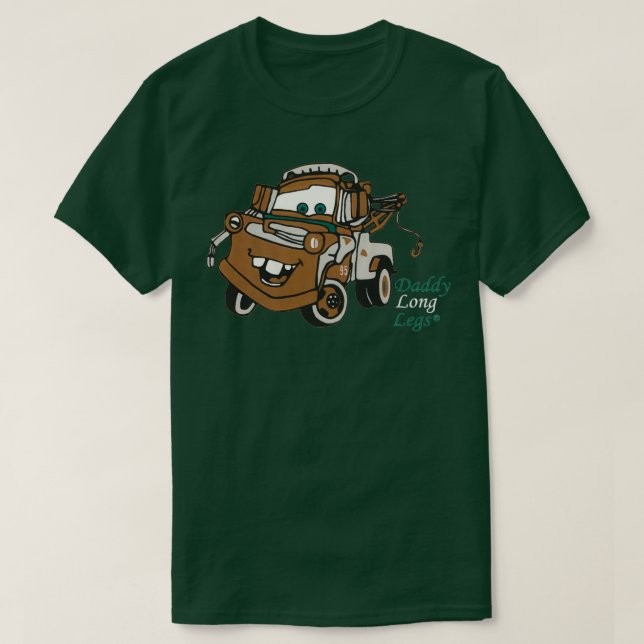 Camiseta Pernas compridas do Pai (Frente do Design)