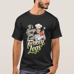 Camiseta Pernas de Peru É Sempre Hora de Comer Pernas de Pe