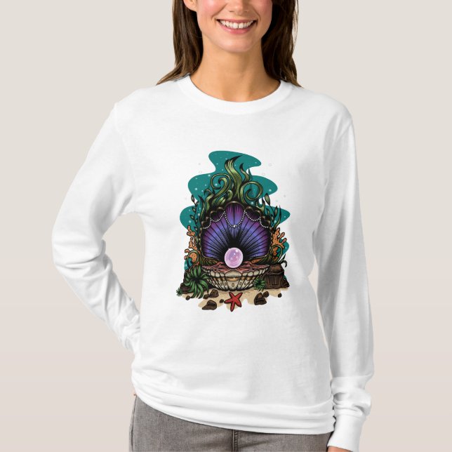 Camiseta Pérola Do Mar (Frente)