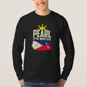 Camiseta Pérola dos Mares do Oriente Filipinas Origem Filip
