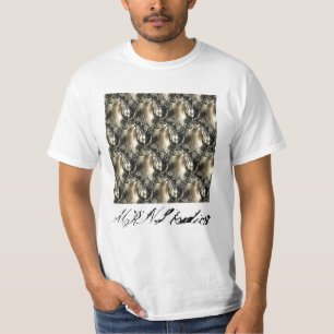 Camiseta Pérolas Douradas