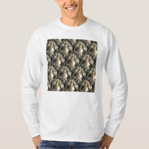 Camiseta Pérolas Douradas