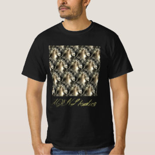 Camiseta Pérolas Douradas