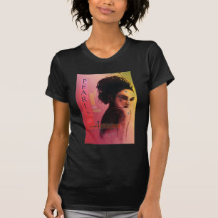 Camiseta Pérolas pretas do t-shirt de Ásia
