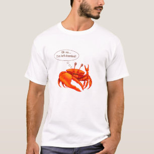 Camiseta "Perplexed t-shirt do caranguejo"
