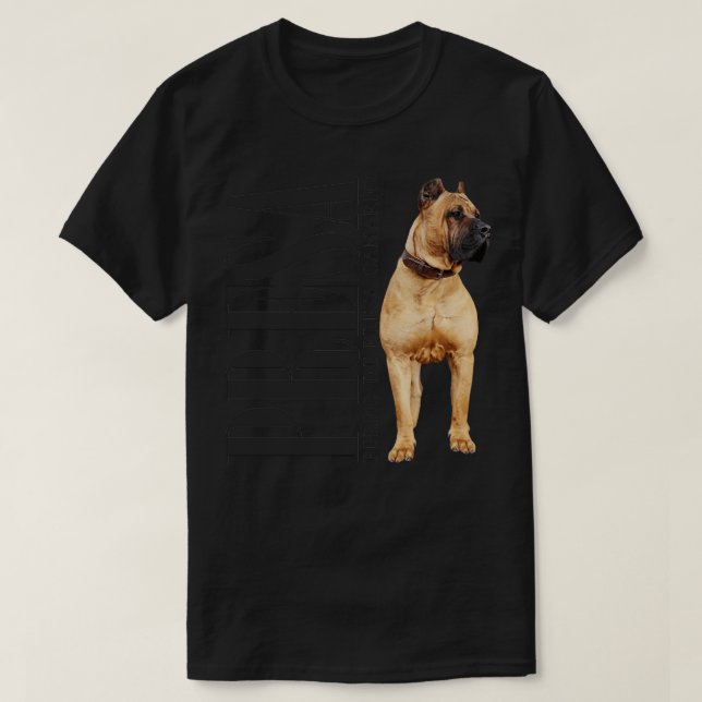 Camiseta Perro de Presa Canario Dogo Canario (11) (Frente do Design)