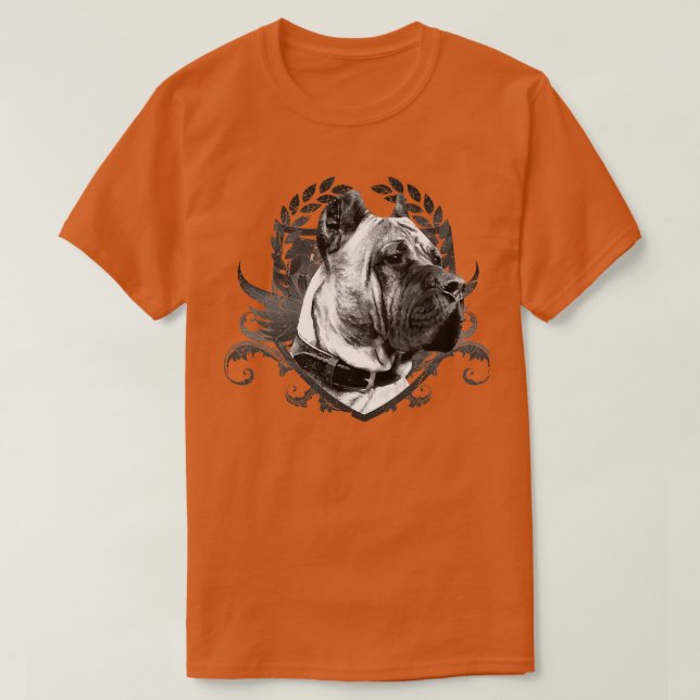 Camiseta Perro de Presa Canario Dogo Canario (3) (Frente do Design)