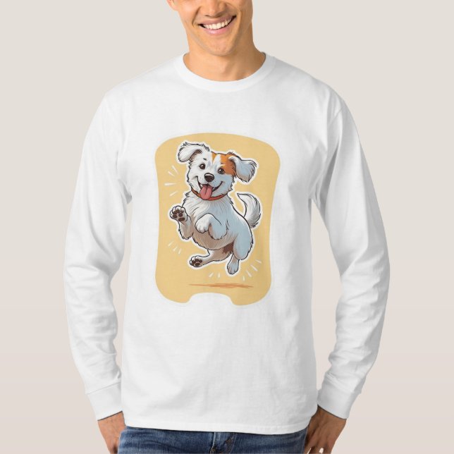 Camiseta Perro Feliz (Frente)