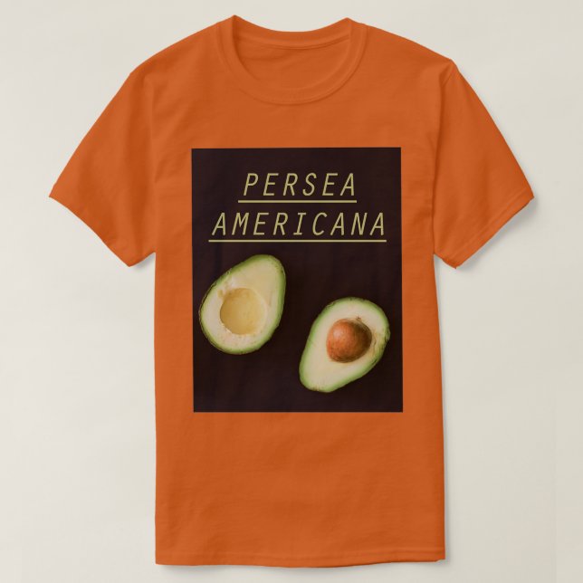 Camiseta persea americana 2 (Frente do Design)
