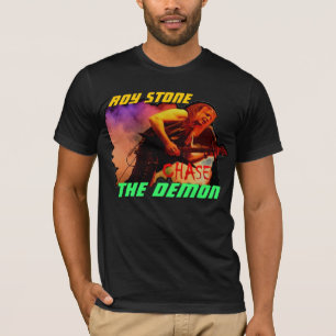 CAMISETA PERSEGUIÇÃO DA PEDRA DE ROY T-SHIRT DO IMPRESSÃ