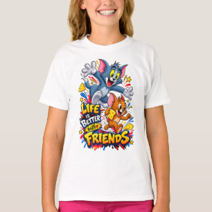 Camiseta Perseguição de Desenho Animado Divertida – A Vida