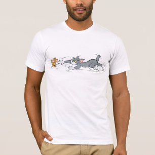 Camiseta Perseguição de Tom e de Jerry