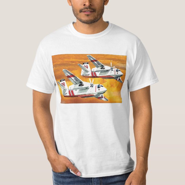 Camiseta Perseguidor Airtanker de Grumman S-2 (Frente)