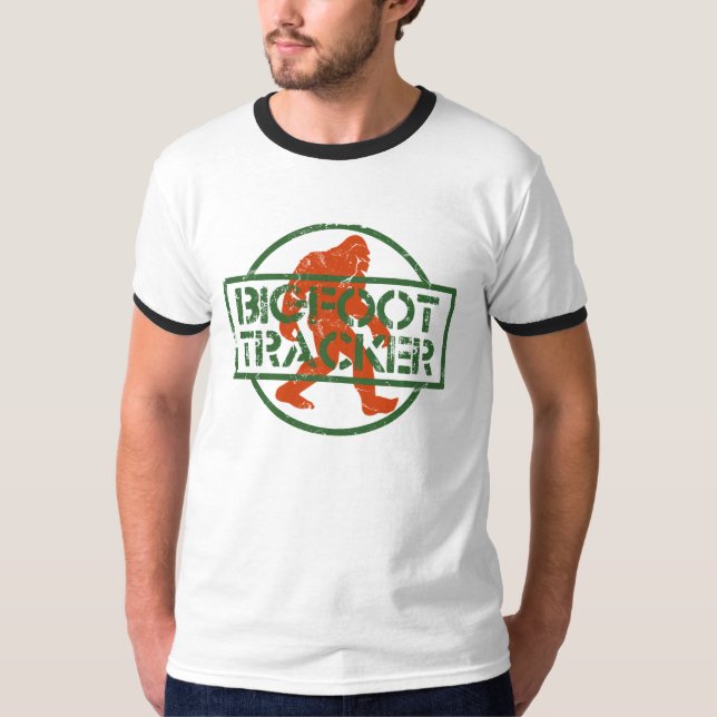 Camiseta Perseguidor de Bigfoot (Frente)