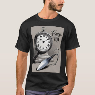 Camiseta Perseguidor de traseiro de halibute. Design engraç
