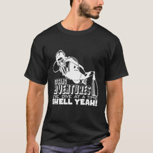 Camiseta Perseguindo Aventuras, Um Dive de Cada Vez, Shell